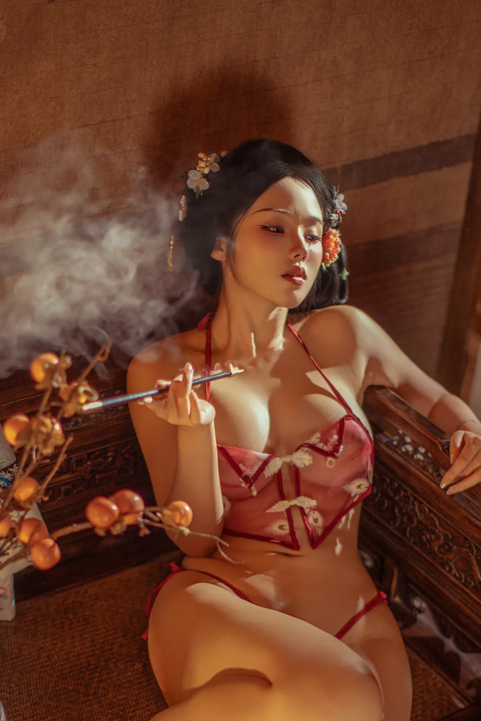 钛合金TiTi - 胭脂扣 [108P,2V-1.07GB] tg@simisebaisi 【丝足阁】047.webp